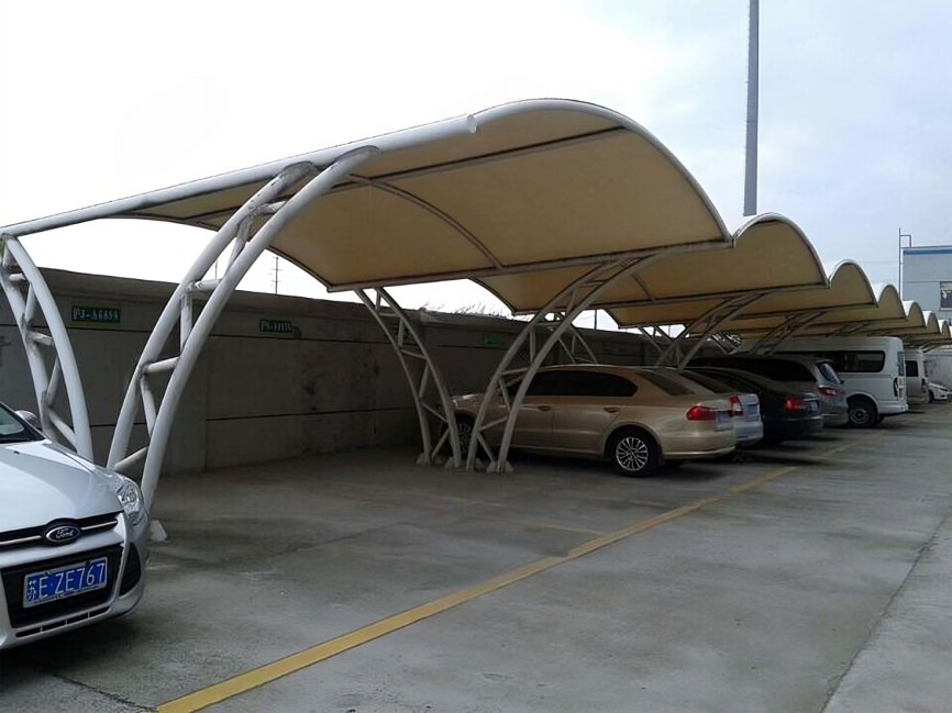 Tensile Car Parking Structure